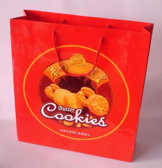 Custom printed paperboard bag 50.5x15x34h cm image