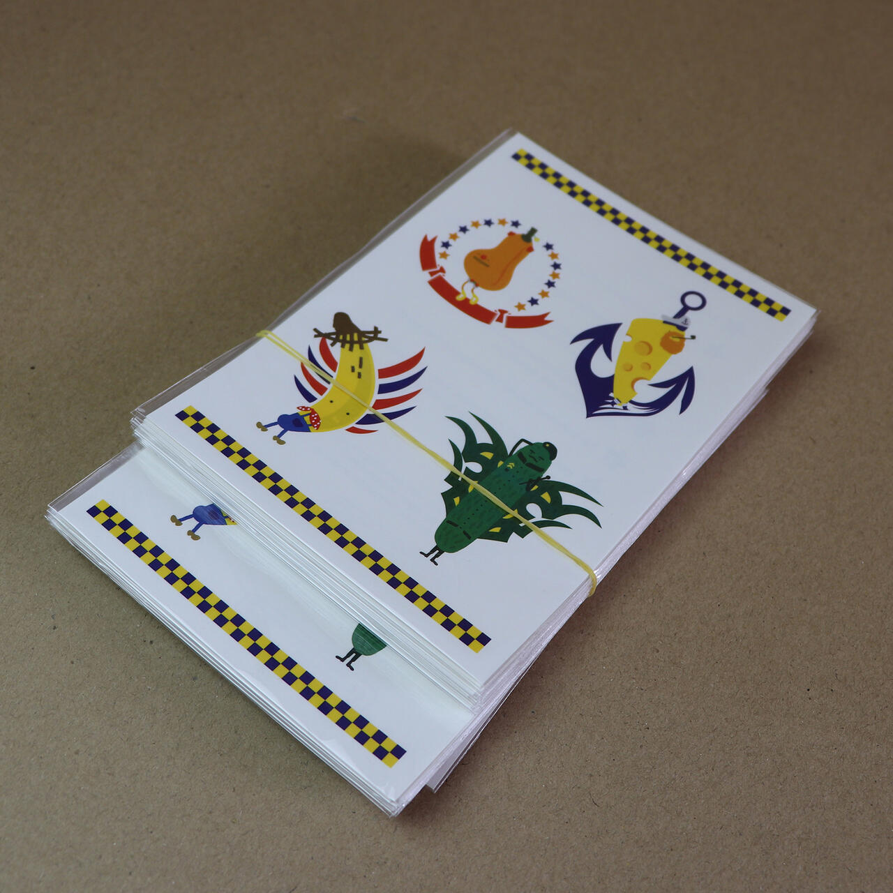 Temporary transfer tattoo 105 x 148 mm image