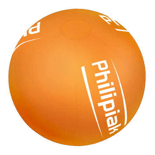 Badbollar 38cm med logga image