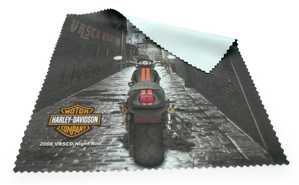 Extra large microfiber car cleaning cloth with custom print image