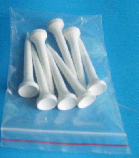 Biodegradable golf tee, 11x98mm, with custom print image