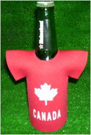Bottle sleeve with your custom print image