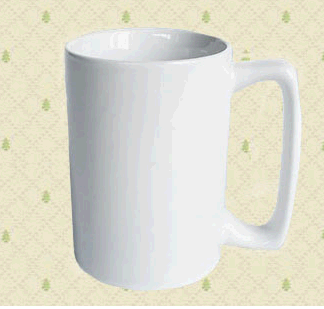 Custom logo ceramic mug 7.8x7.8x11cm image