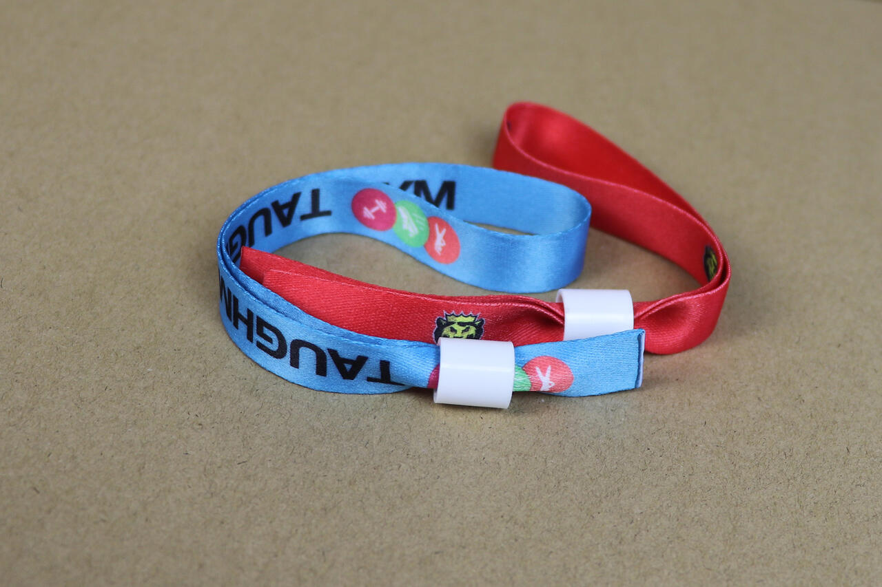 15 mm bred bild vävda festivalarmband