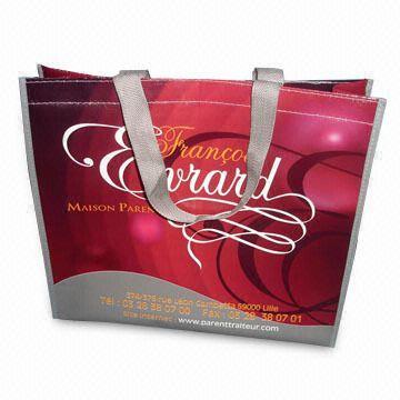 Custom printed PP non-woven bag 50x62x12cm image
