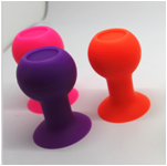 Silicone tablet holder custom printed with your logo  image