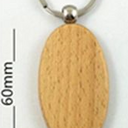 Wooden keychain image