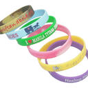 Silikonarmband i standardstorlek (12mm) Helt skräddarsydda image