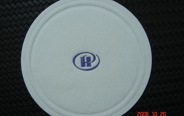 Skräddarsydd / ingraverat pappers underlägg 85mm image