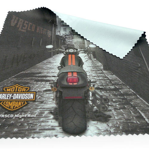 Extra large microfiber car cleaning cloth with custom print image