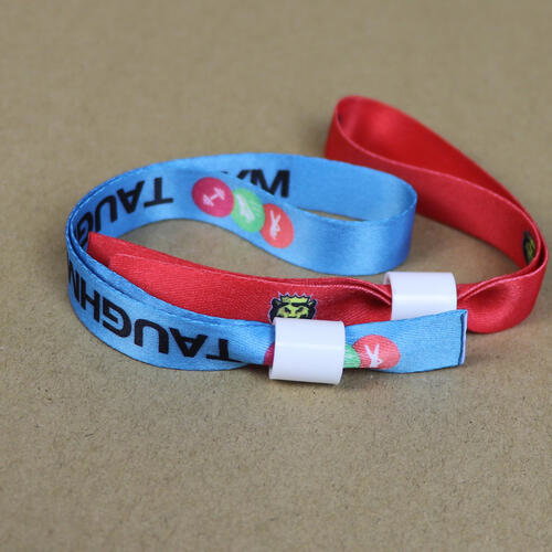 15 mm bred bild vävda festivalarmband