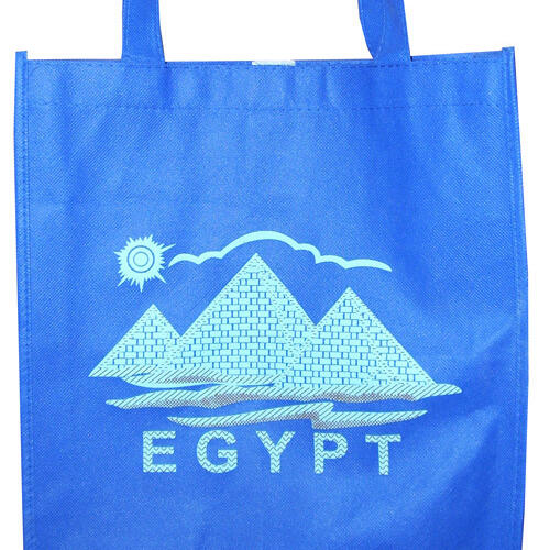 Nonwoven PP påse med ert tryck 70x70x19cm image