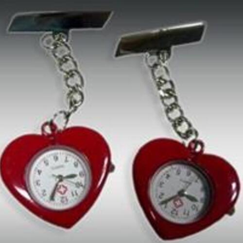Nurse watch 03 Heart shaped nurse watch with your custom logo image