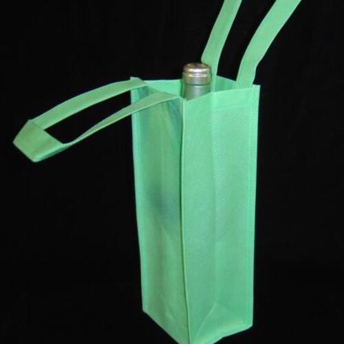 Skräddarsydd nonwoven PP påse för 1 vinflaska image