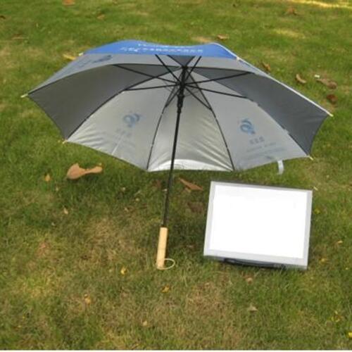 Custom printed straight umbrella 21" Custom printed straight umbrella 21" image