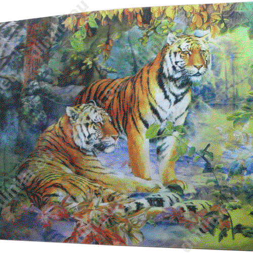 Lentikulärt tryck med egen design, 25x35cm  image